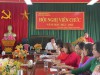 Hội nghị viên chức trường THCS Thanh Mai năm học 2022 - 2023 .