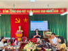 Tiến sĩ Nguyễn Thị Thanh – Giảng viên Học viện Quản lý Giáo dục chia sẻ chuyên đề về đổi mới phương pháp dạy học và ứng dụng trí tuệ nhân tạo tại Trường THCS Thanh Mai
